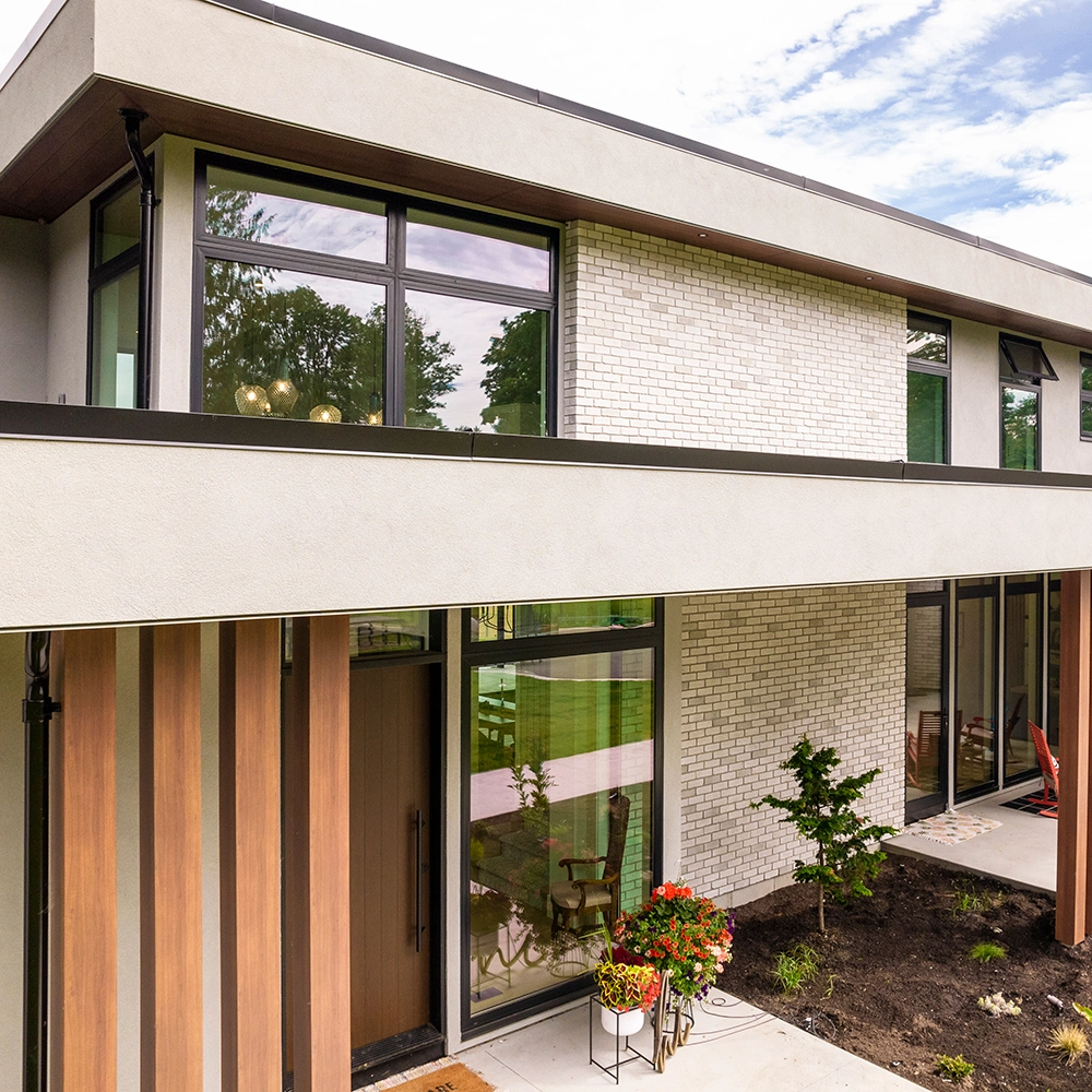 Modern Home with Centra Windows and Door